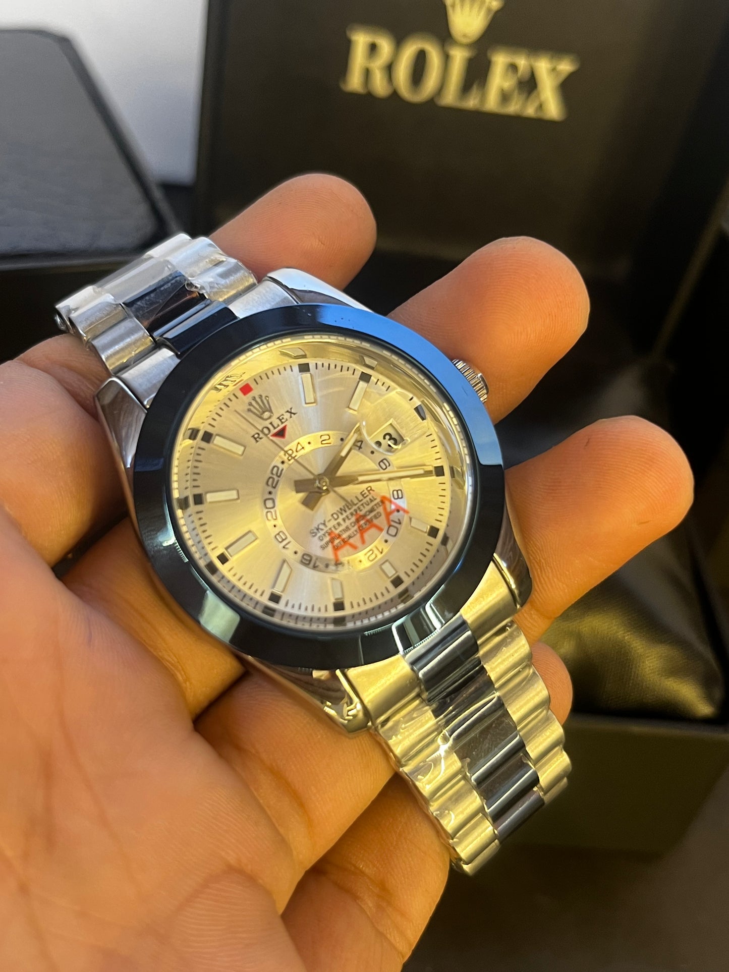 Dial RLX Day & Date – 40mm – Stainless Steel – DD546